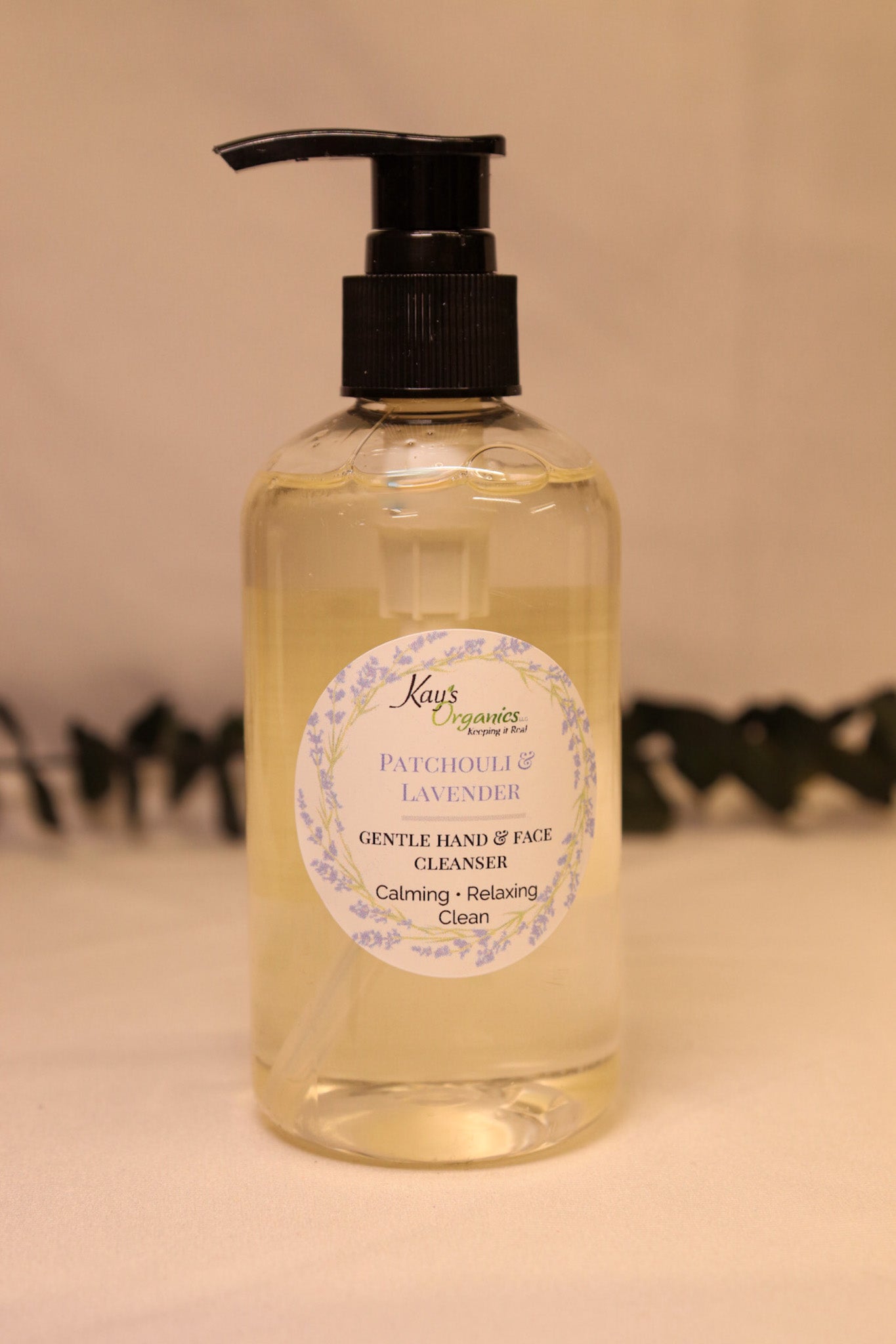 Patchouli & Lavender - Hand and Face Cleanser