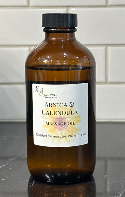 Arnica and Calendula Massage Oil