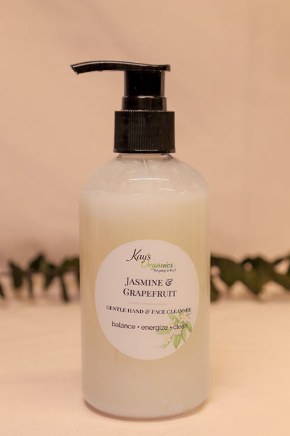 Jasmine & Grapefruit - Gentle Hand and Face Cleanser