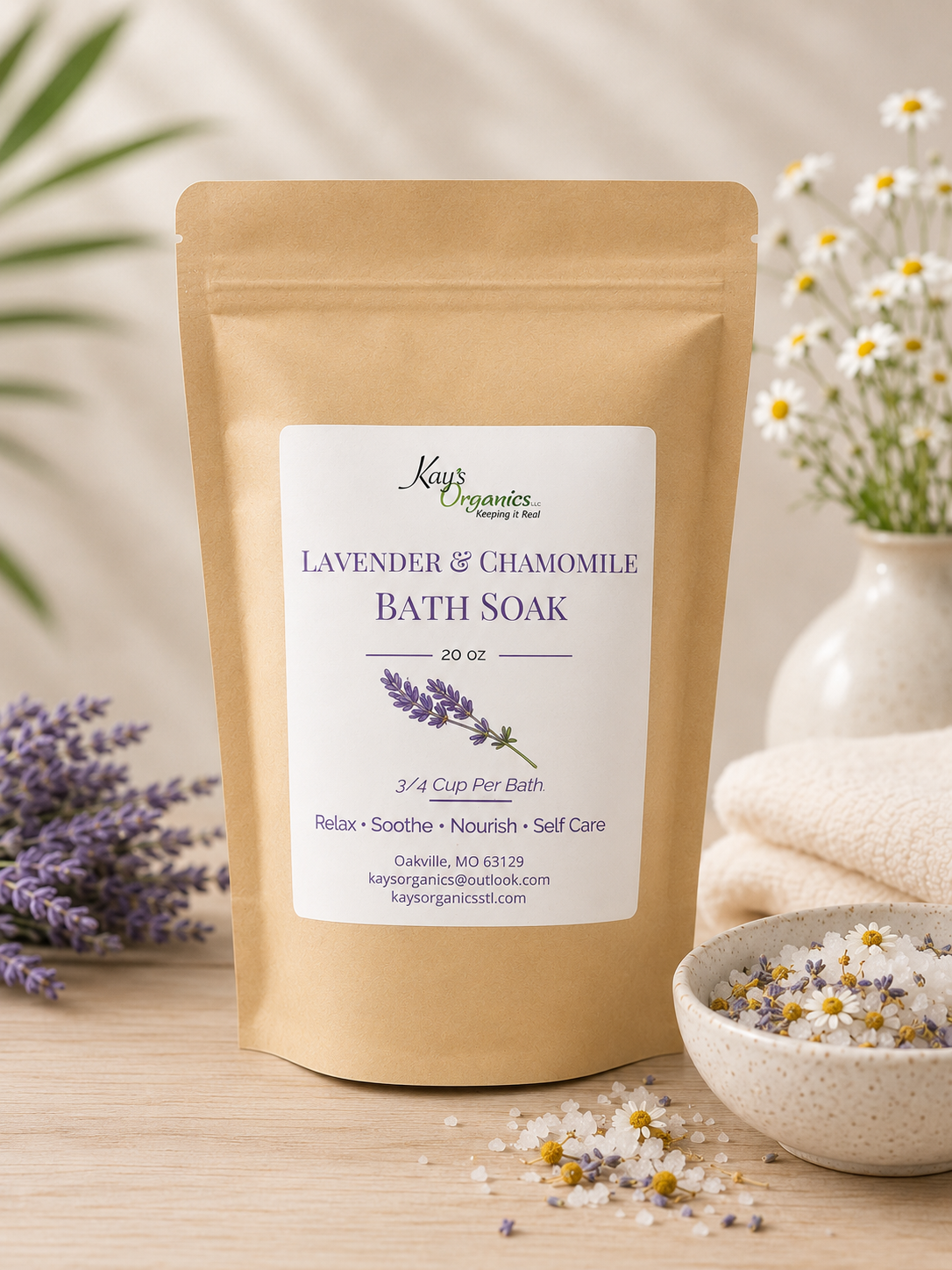 Bath Soak - Lavender & Chamomile
