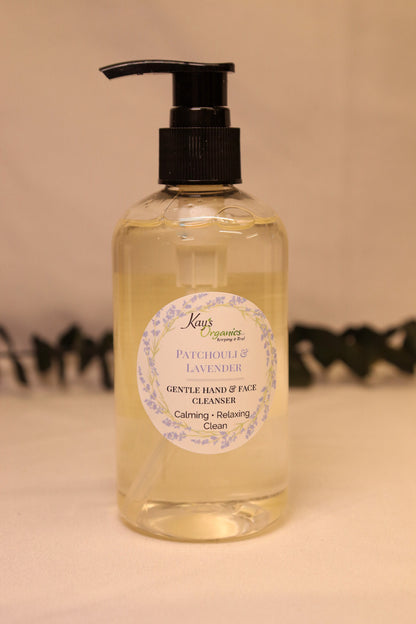Patchouli & Lavender - Hand and Face Cleanser