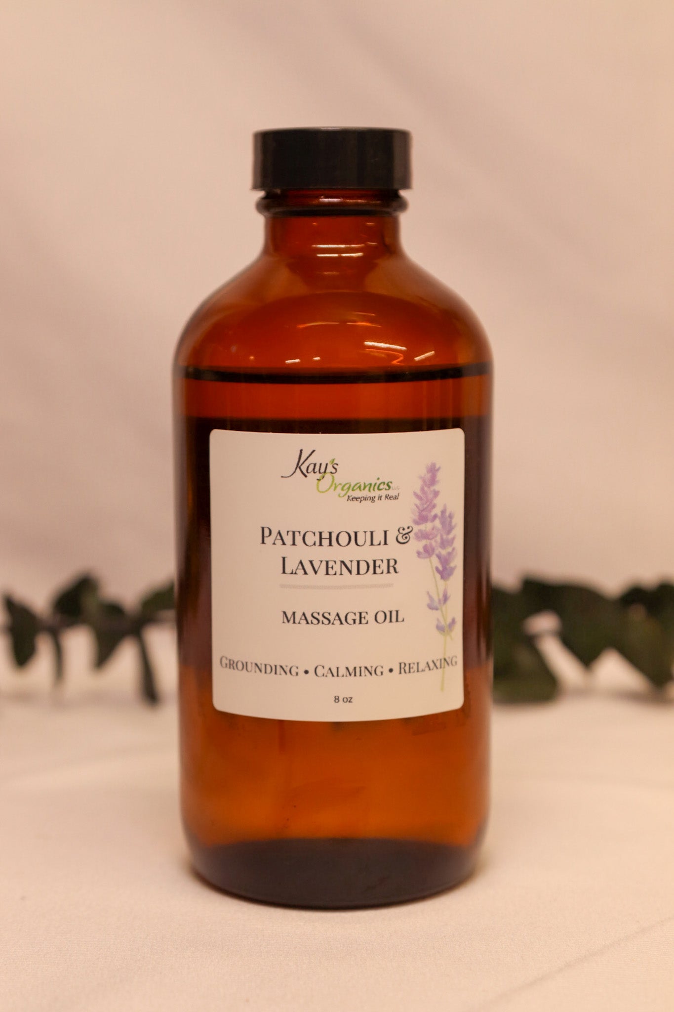 Patchouli and Lavendar Massage Oil