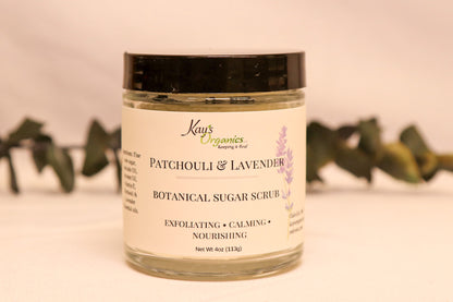 Patchouli and Lavendar Sugar Scrub
