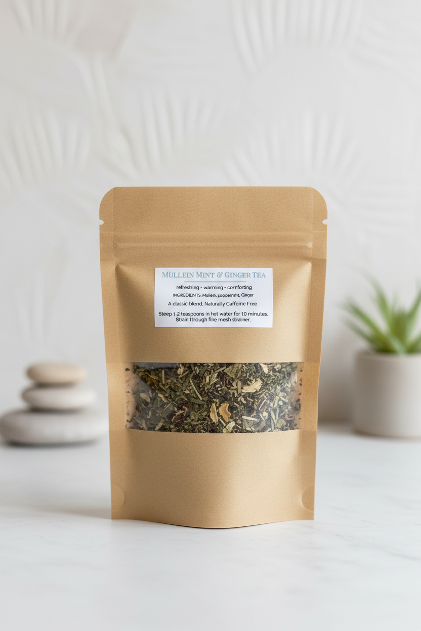 Mullein Mint & Ginger Tea