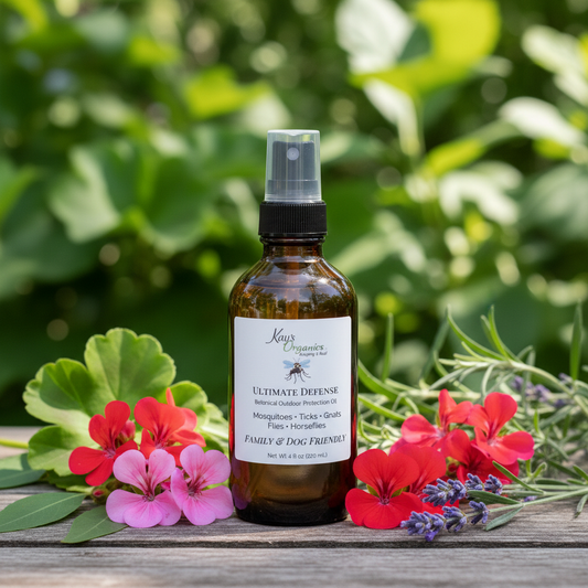 Ultimate Defense Botanical Outdoor Protection - Herbal Background